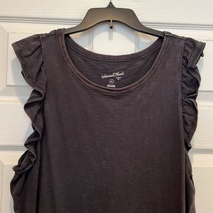 Rustic Cotton T-Shirt Dress